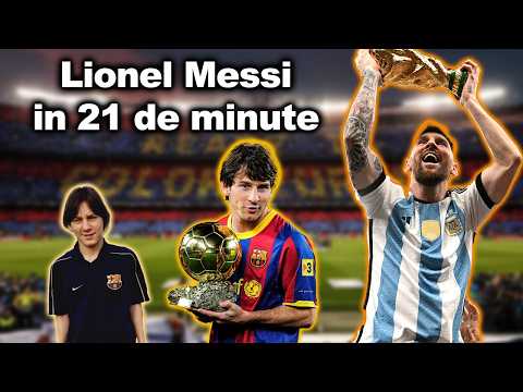 Povestea lui Lionel Messi in 21 de minute