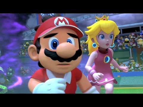 Mario Tennis Aces - Adventure Mode Walkthrough Part 1 - Piranha Plant Forest