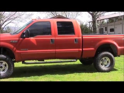 4" Rough Country lift kit on a 2001 F 250