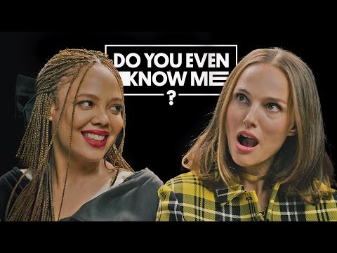 Natalie Portman & Tessa Thompson Test Their Friendship | Do You Even Know Me? |@LADbible