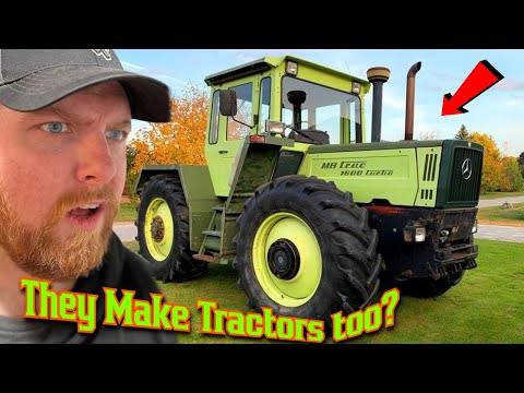 American Reacts to The Mercedes Benz MB-Trac