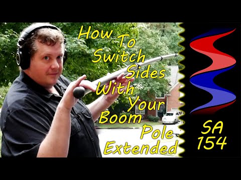 How To Switch Sides With The Boom Pole Extended - Sound Speeds