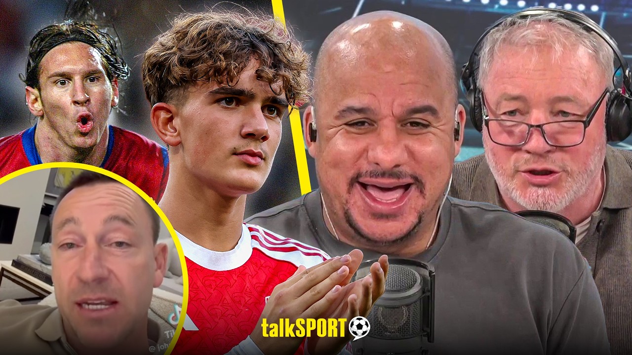 "I'VE GOT TO DIG HIM OUT!" John Terry MOCKED for Comparing Arsenal star Max Dowman to LIONEL MESSI!