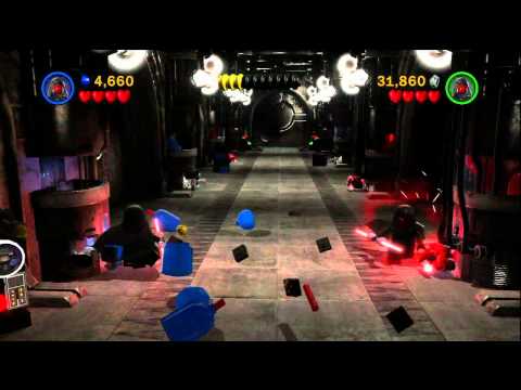Lego Star Wars III Clone Wars Walkthrough General Grievous CH-4 Lair Of  Grievous  Part 1 Commentary