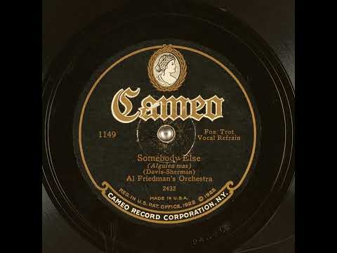 Somebody Else (Alguien mas) - Al Friedman's Orchestra