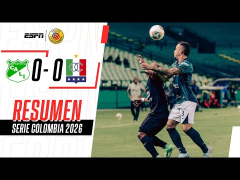 LA SERIE COLOMBIA DEBUTÓ SIN VENTAJAS EN LOS ARCOS | Dep. Cali 0-0 O. Caldas | RESUMEN