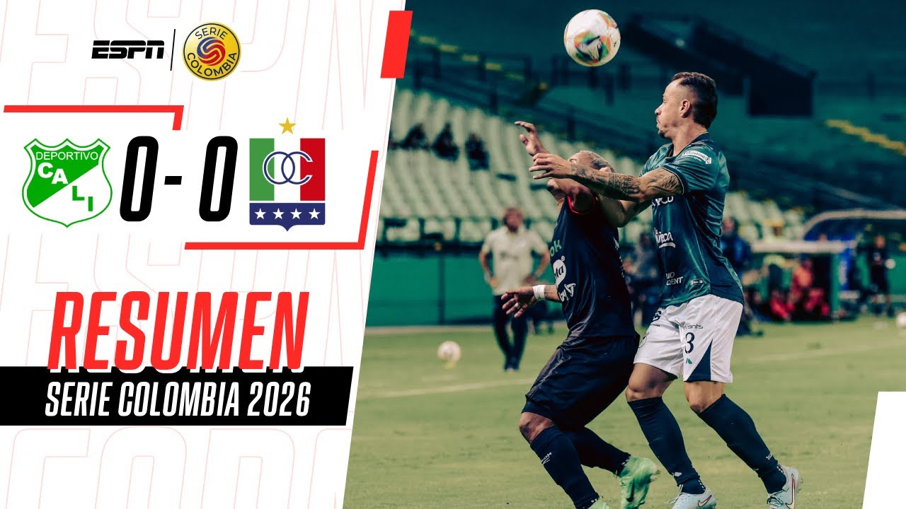 LA SERIE COLOMBIA DEBUTÓ SIN VENTAJAS EN LOS ARCOS | Dep. Cali 0-0 O. Caldas | RESUMEN