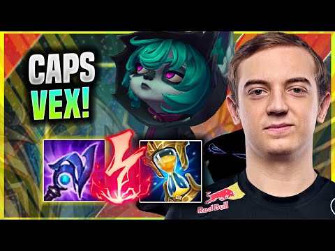 CAPS IS A BEAST WITH NEW CHAMP VEX! - G2 Caps Plays Vex MID vs Viktor! | Patch 11.21