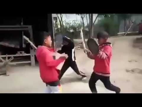 Подрастающее поколение киношных бойцов