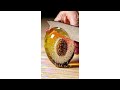 Mango Hedgehog Cut ASMR Satisfying Fruit Cutting Sounds