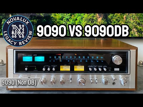 Sansui 9090 (Non DB) Restoration Review & Comparison to 9090DB