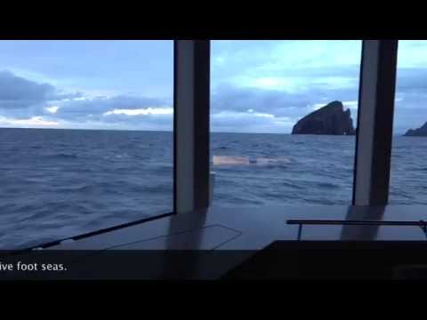 FPB 78-1 Cochise Heaves-to in a Heavy Squall