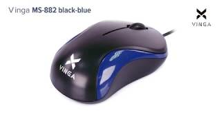 Мишка Vinga MS-882 black - blue — відео 1