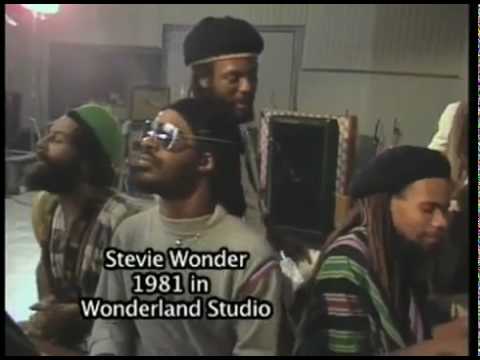 Stevie Wonder in studio with Third World Band - Try Jah Love