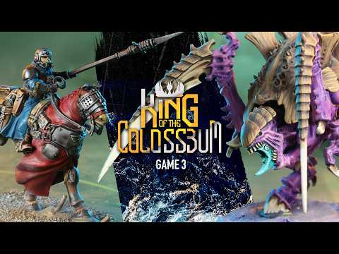 Astra Militarum take on the Tyranids! King of the Colosseum - Game 3