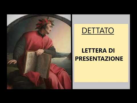 Dettato in italiano :  "Lettera di presentazione" (con Sottotitoli)