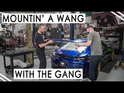 981/718 Porsche Cayman GT4 | Wing Riser In-Depth DIY Installation