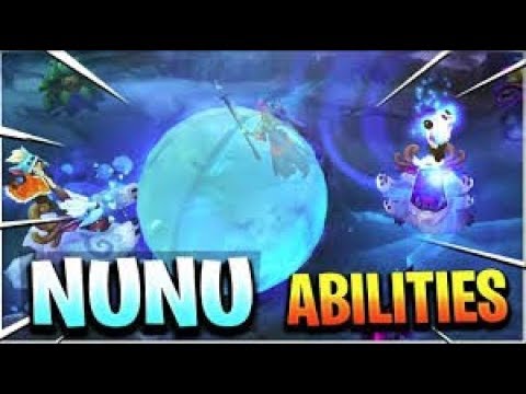 Nunu rework 2018/ New Nunu reword league of legends