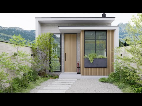 Small, Modern House on Narrow Plot | 2 Bedrooms (860ft²)