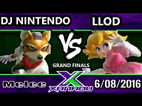 S@X 153 - lloD (Peach) Vs. DJ Nintendo (Fox) SSBM Grand Finals - Smash Melee