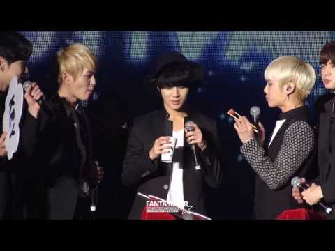 140118 SHINee festival in Beijing - game penalty taemin