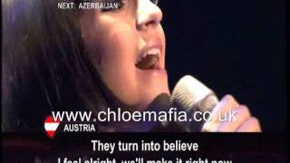 Nadine Beiler Eurovision 2011 Song Contest Austria Singing The Secret is love