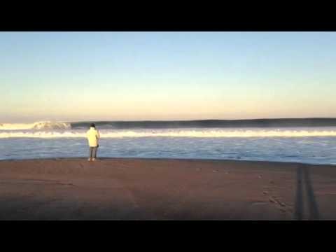 High tide at Guadalupe beach