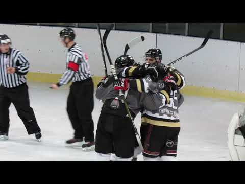 Hluboká n.Vltavou Knights - HC Milevsko 8:5, 1.ČF 2018-19 (gól Jana Fialy)