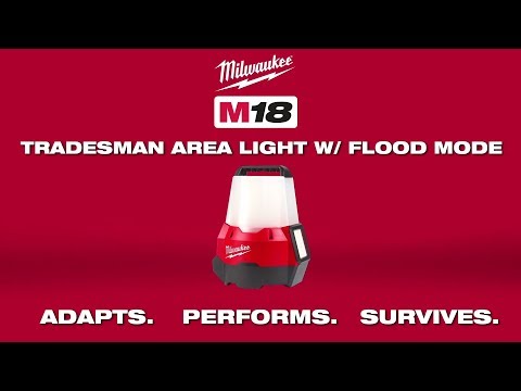 Аккумуляторный фонарь для стройплощадки Milwaukee М18