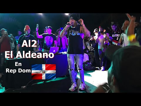 Al2 El Aldeano En Vivo En Republica Dominicana Junto a Wilmer Roberts