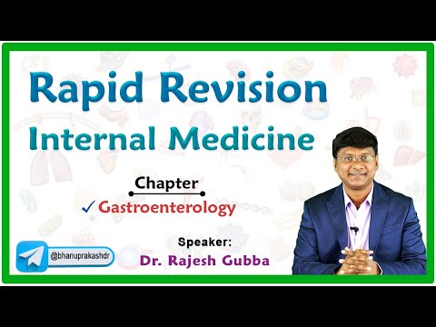 Rapid revision Internal medicine (Gastroenterology) - NEET PG 2023