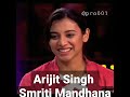 Arijit Sings For Smriti Mandhana At KBC Arijitsingh Smritimandhana Amitabhbachchan Kbc Shorts