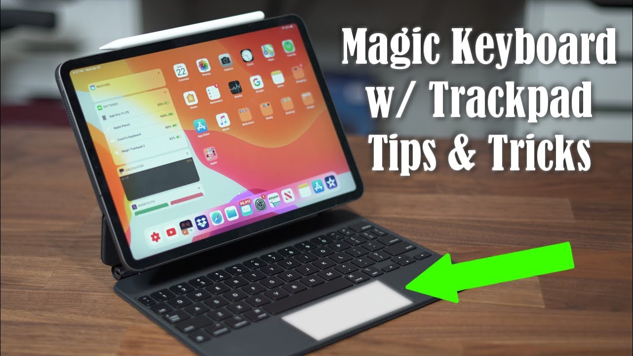 2020 iPad Pro Magic Keyboard with Trackpad - 25+ Tips and Tricks