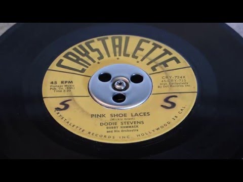 "Pink Shoe Laces" by Dodie Stevens  Released in 1959