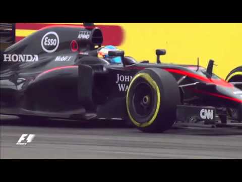 F1 2015 Canadian GP Jenson Button and Fernando Alonso  First sounds of frustration