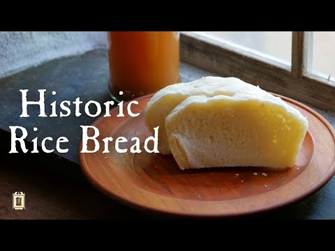 Rice Bread In Early America - A Recipe From 1770