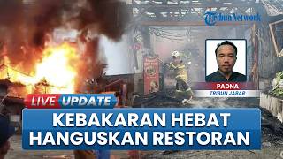 Resto Pamugaran Lounge di Pangandaran Jabar Hangus Terbakar, Kerugian Ditaksir Capai Rp500 Juta