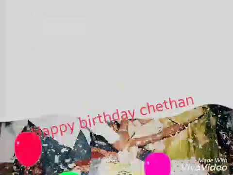Happy birthday chetan