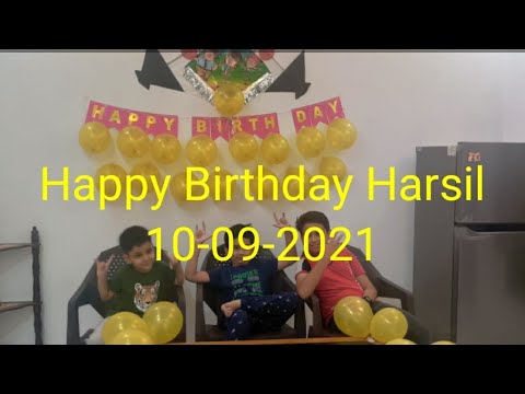 Happy Birthday Harsil