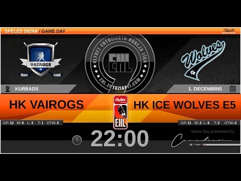 2019 12 01 VAIROGS - ICE WOLVES E5