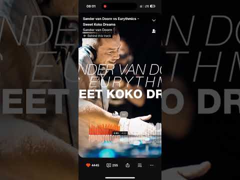 Sander van Doorn - Koko vs Eurythmics - Sweet Dreams  #music #dj #electronichousemusic