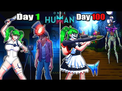 I Spent 100 Days Playing Once Human & Here's EVERYTHING That Happened!