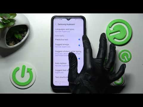 How to Turn On / Turn Off Predictive Text Option on the SAMSUNG Galaxy Xcover6 Pro