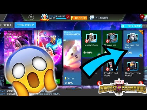 ACT 8.3.3(The Sun,The Moon) Easy COMPLETION 😆😆🤟| MCOC GAMEPLAY IN HINDI |