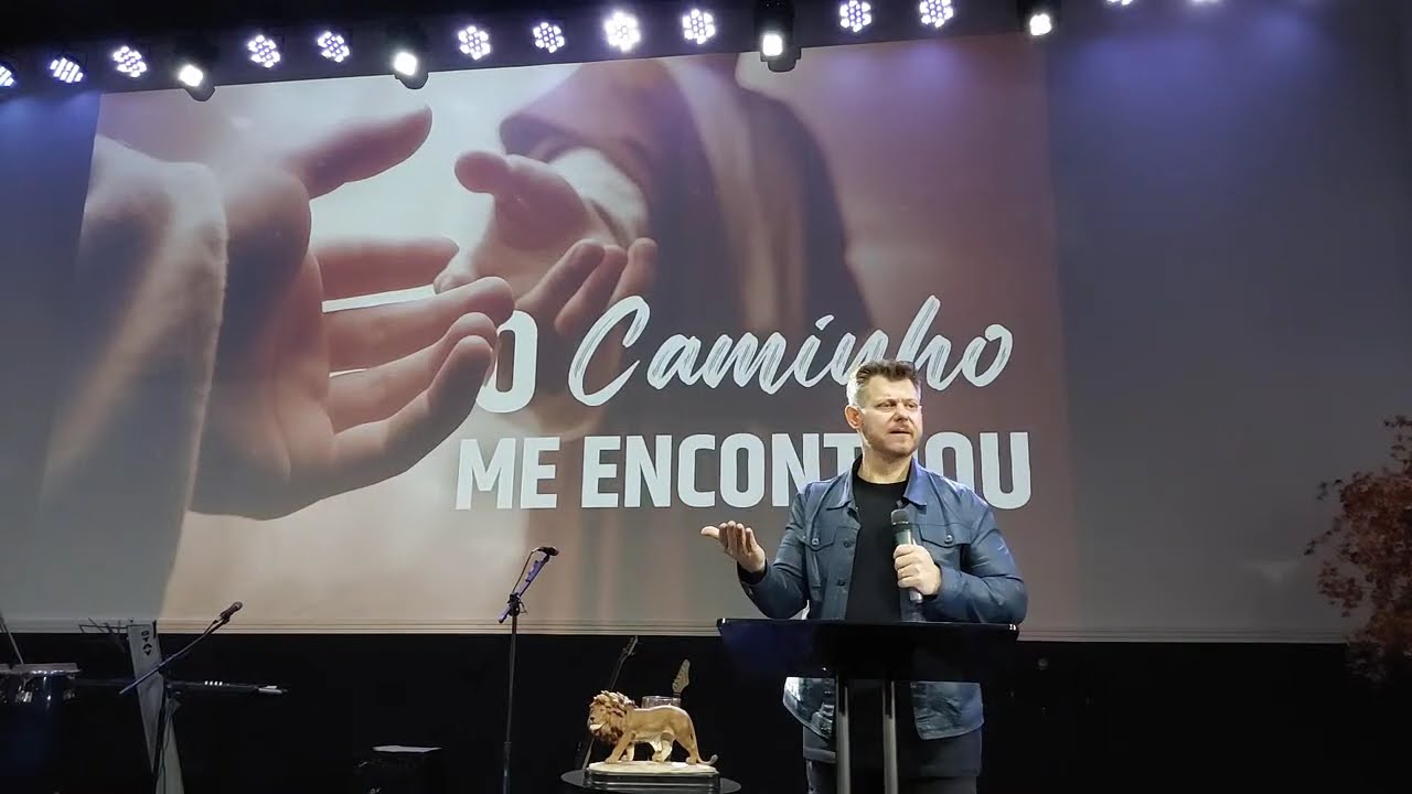 O CAMINHO ME ENCONTROU - PREGAÇÃO EVANGÉLICA AO VIVO | Pastor Rodrigo Ortunho