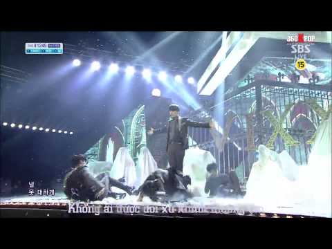 [Vietsub] 131124 VIXX - Voodoo Doll @ Inkigayo comeback stage {VIXXTeam@360kpop}