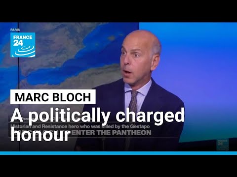 French Resistant fighter Marc Bloch honoured in politically charged ceremony