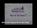 My Favorite Things 1998 VHS Screener Upcoming Up Next With Hoo S In The Forest