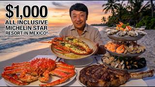 $1,000 ALL INCLUSIVE Luxury Resort in Cabo Mexico | MICHELIN STAR Rest