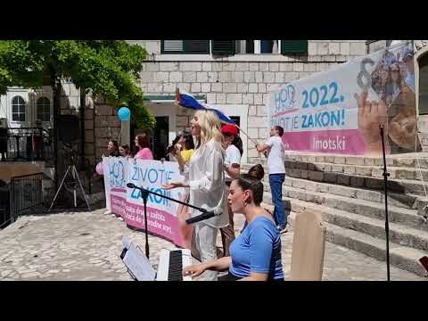 Sestre Ramljak- Božje djelo (hod za život, Imotski, 21.05. 2022)